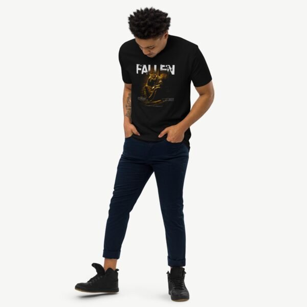 Fallen Men’s Premium Heavyweight Tee - Image 2